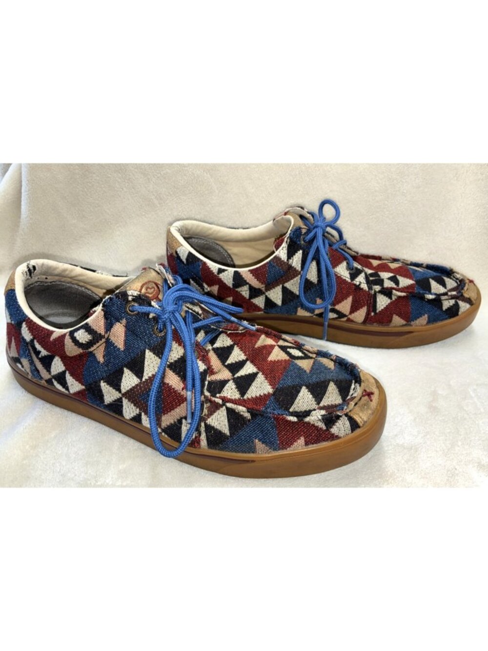 Twisted X Hooey Loper Shoes MHYC006 Aztec Southwest Western Men 11M #h